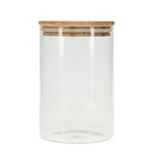Kates Glass Canister w Bamboo