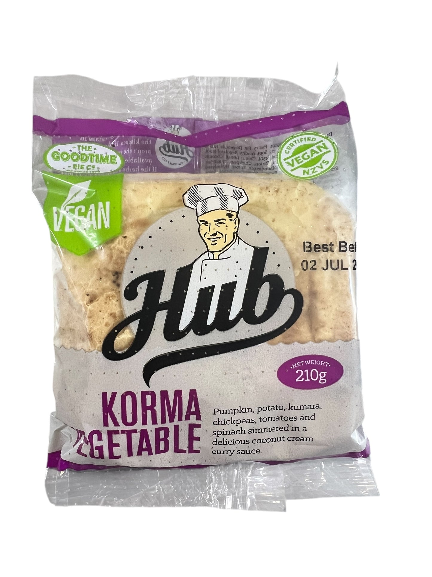 HUB Vegan Korma Vegetable