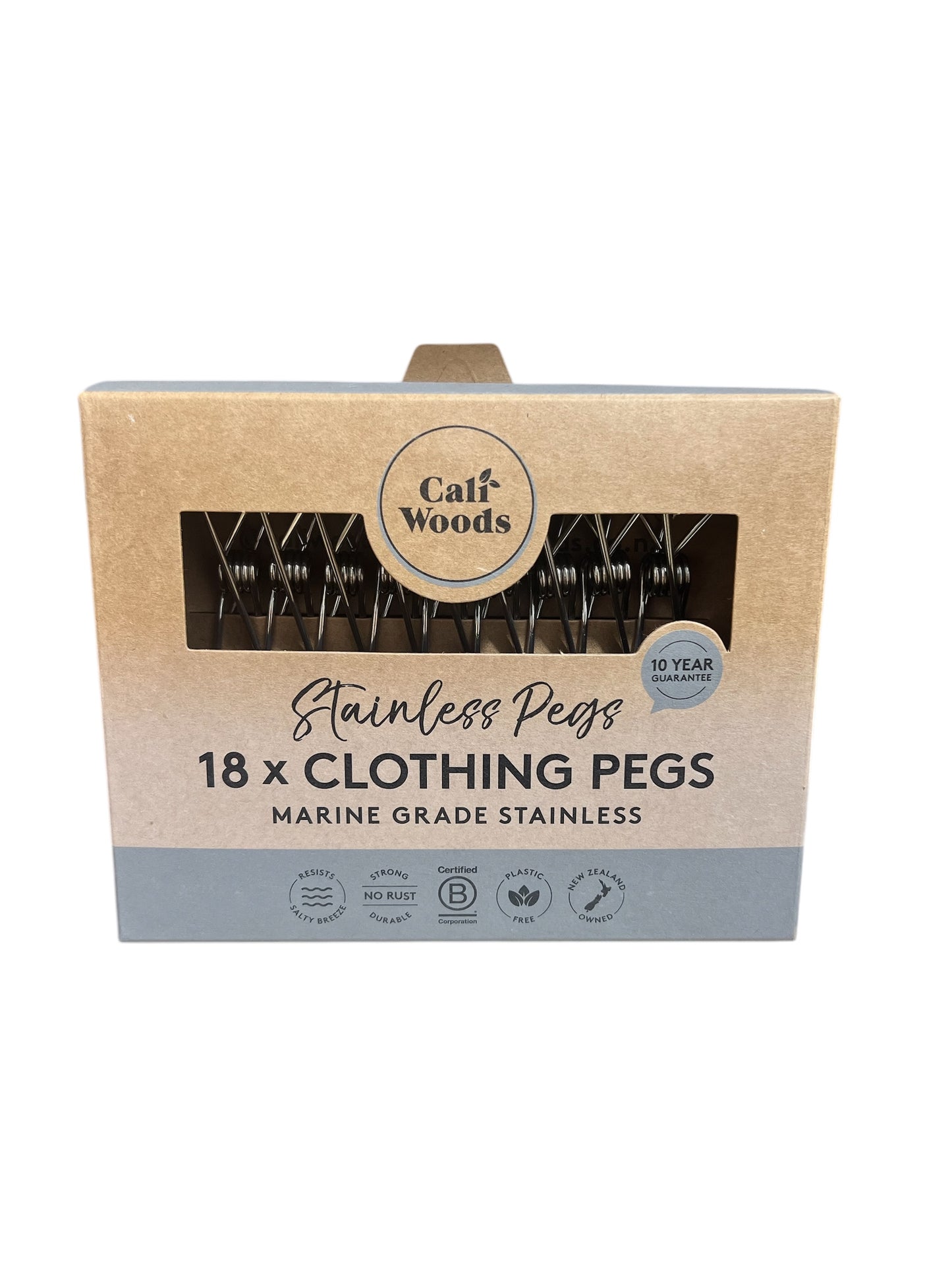 CaliWoods Stainless Pegs