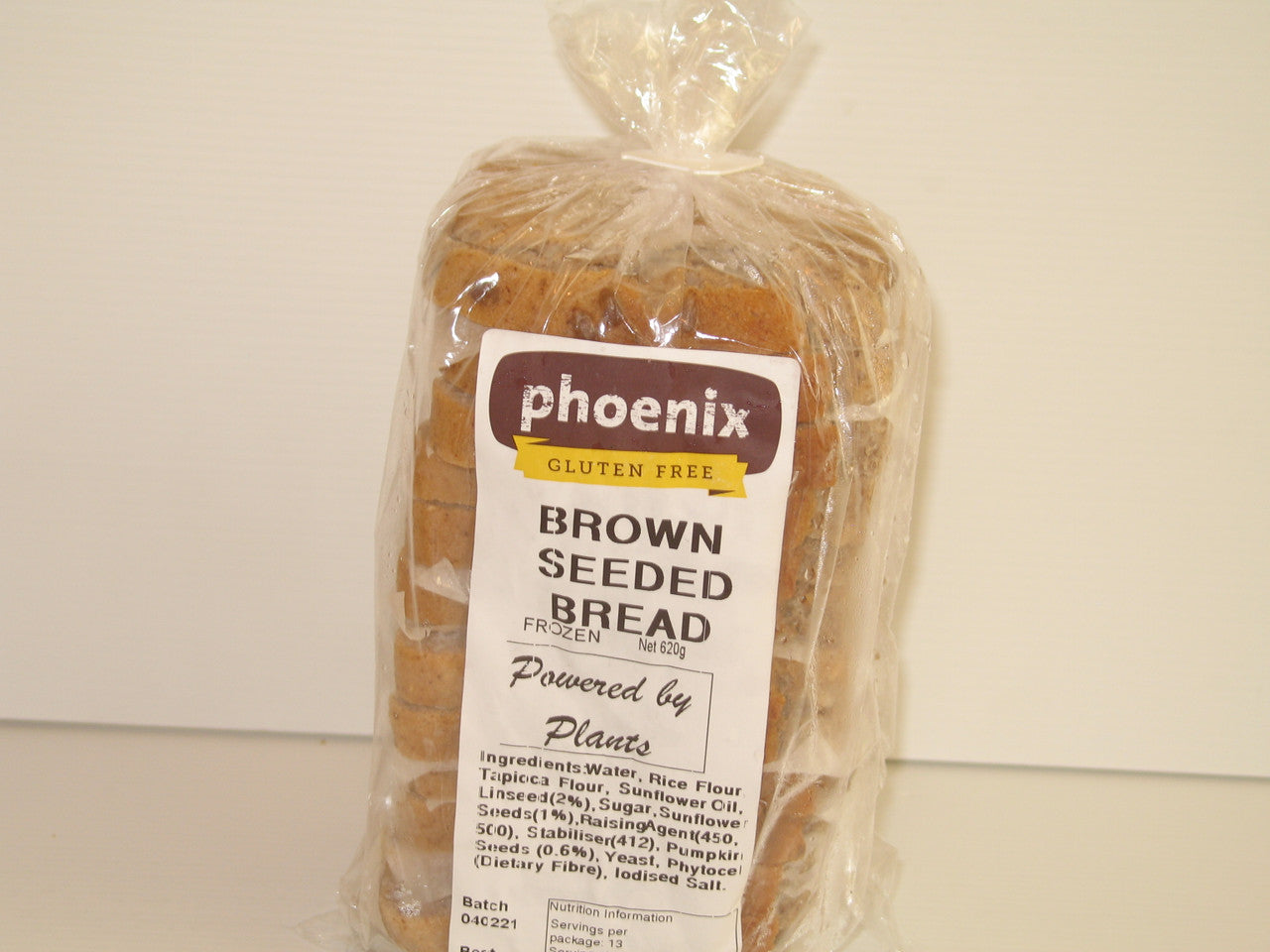 Phoenix Gluten Free Brown Seed Bread w pap