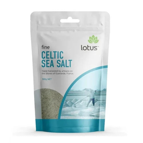 Lotus Sea Salt Celtic Fine 500g