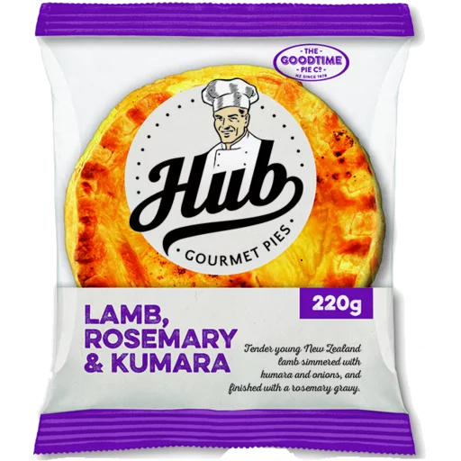 HUB Lamb Rose & Kumara Pie