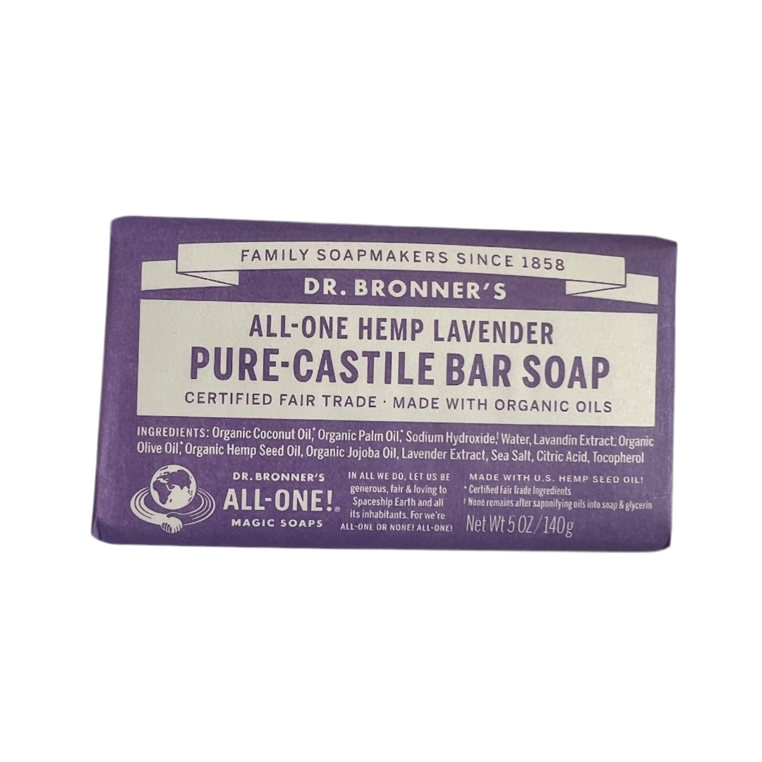Dr Bronners Castile Soap Bar