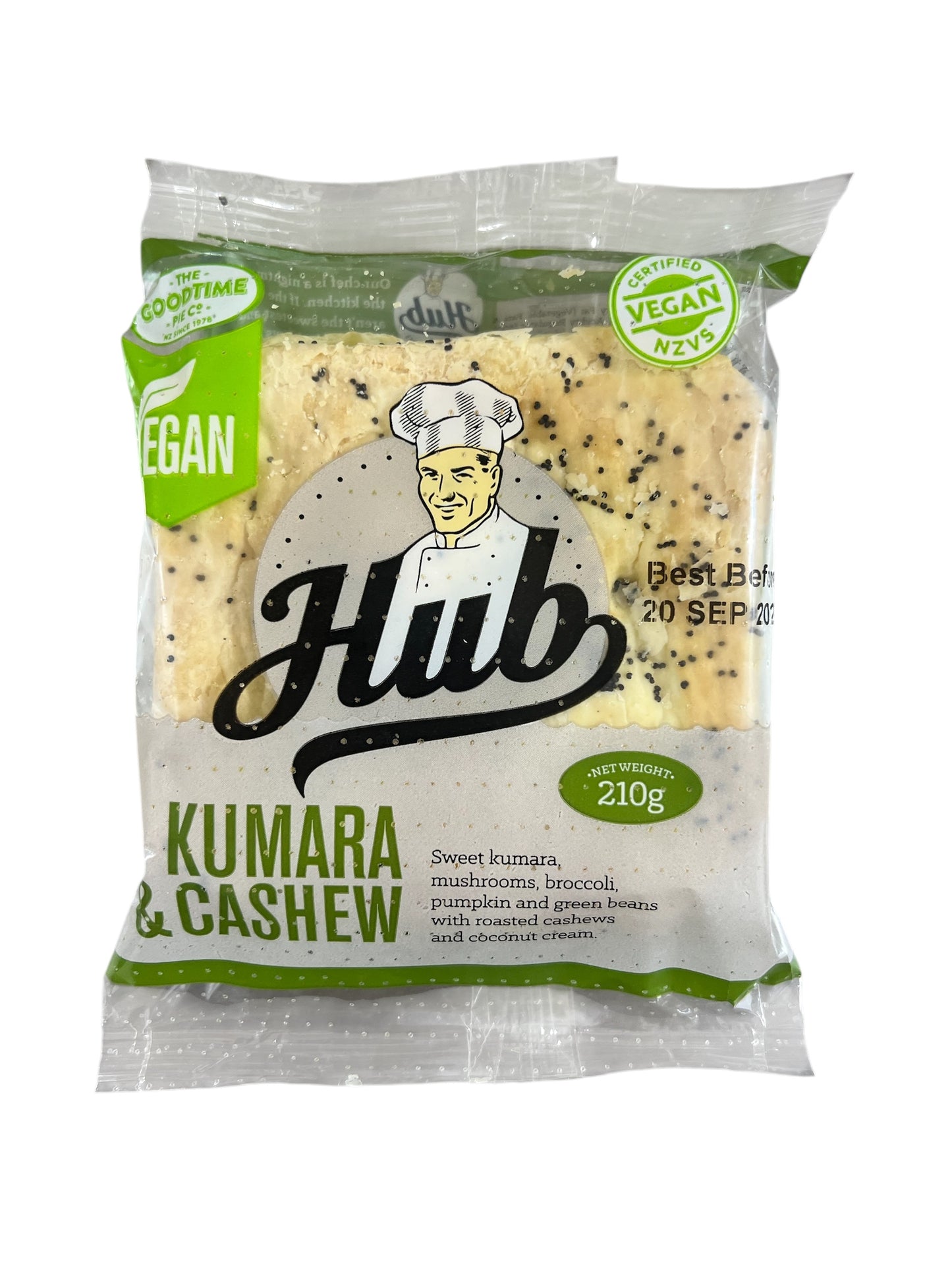 HUB Kumara & Cashew Pie