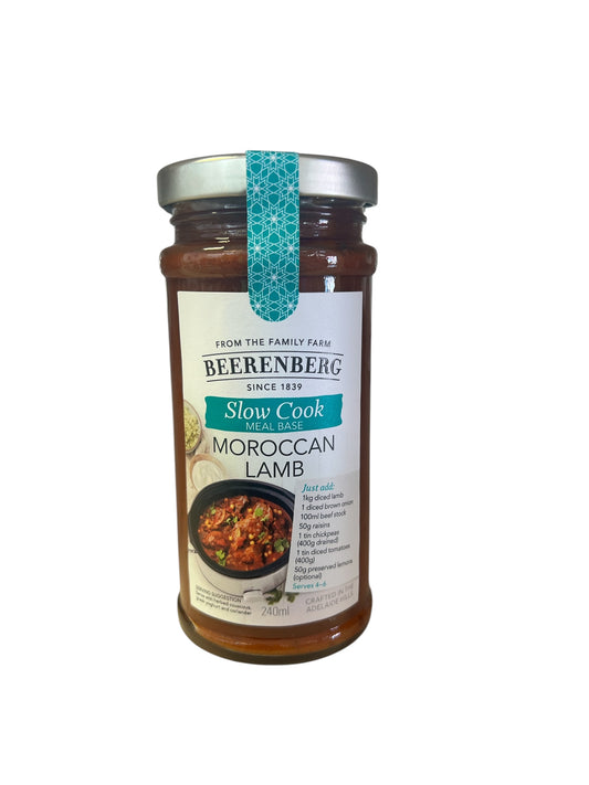 Beerenberg Moroccan Lamb