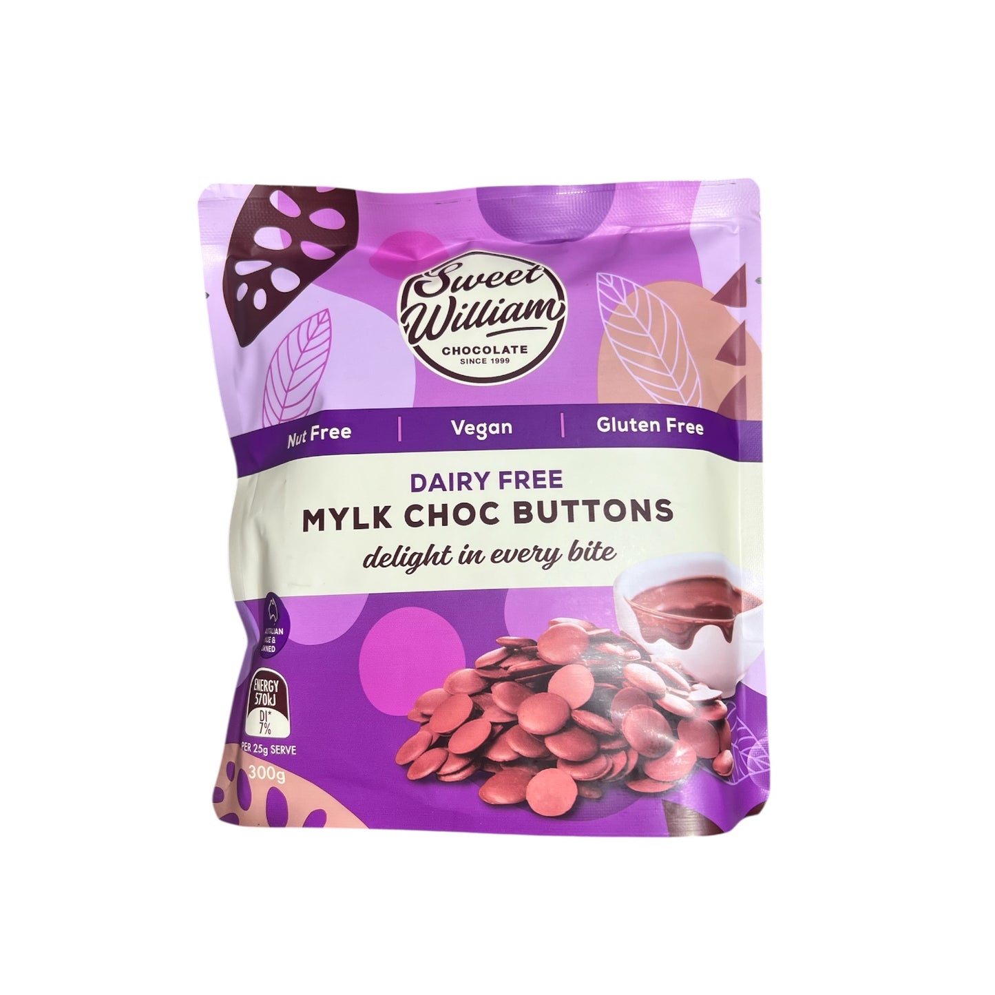 Sweet William Vegan Choc Buttons